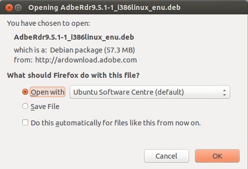 software-installation,adobe-reader,ubuntu