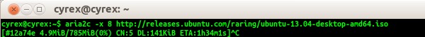 command-line,internet,download-speed,ubuntu