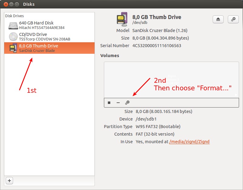 usb-drive,format,disk-management,ubuntu