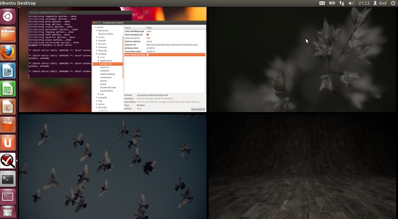 workspaces,background,ubuntu