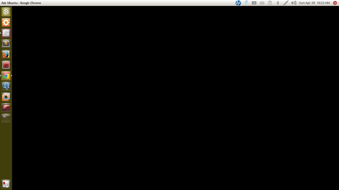 桌面显示白色或黑色背景而不是壁纸 Ubuntu问答