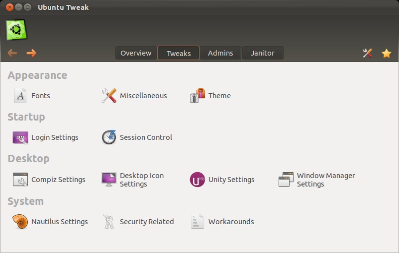 software-installation,ubuntu-tweak,ubuntu