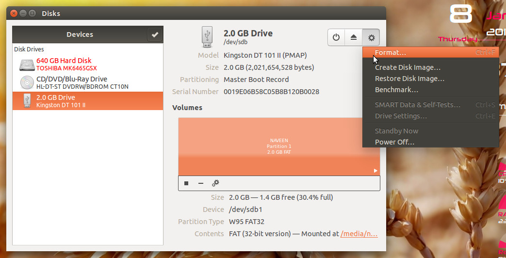 usb-drive,format,ubuntu
