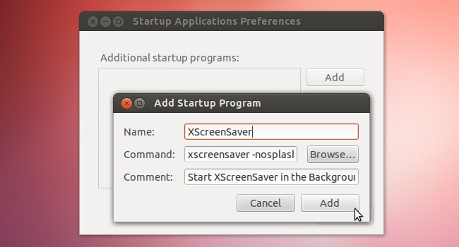 configuration,screensaver,ubuntu