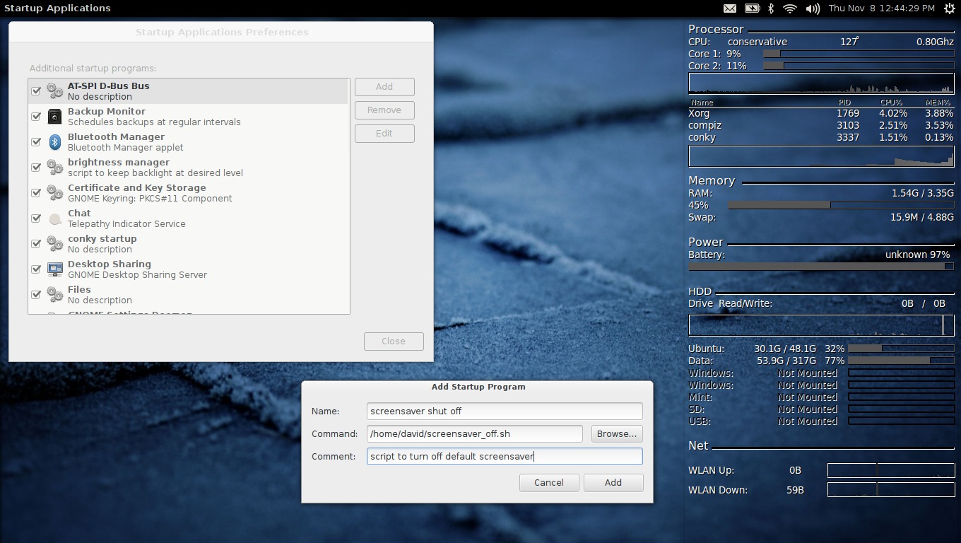 power-management,screensaver,ubuntu