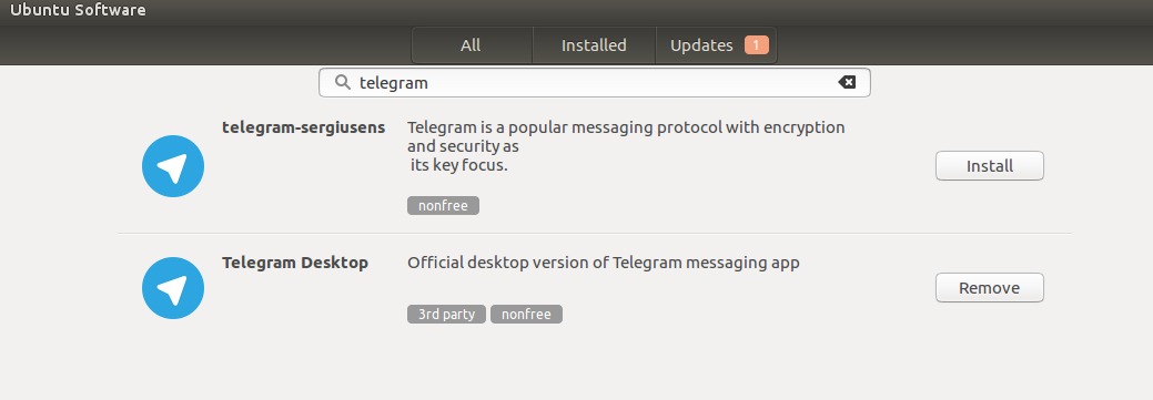 instant-messaging,telegram,ubuntu