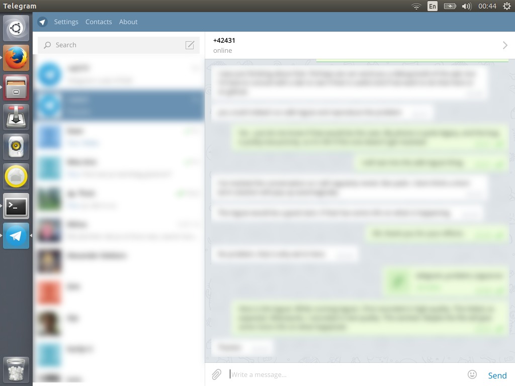instant-messaging,telegram,ubuntu