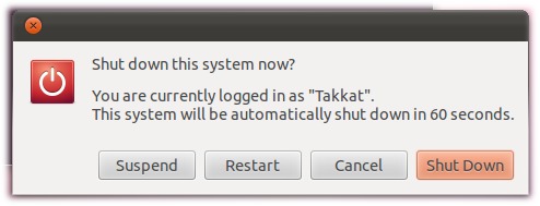shutdown,ubuntu
