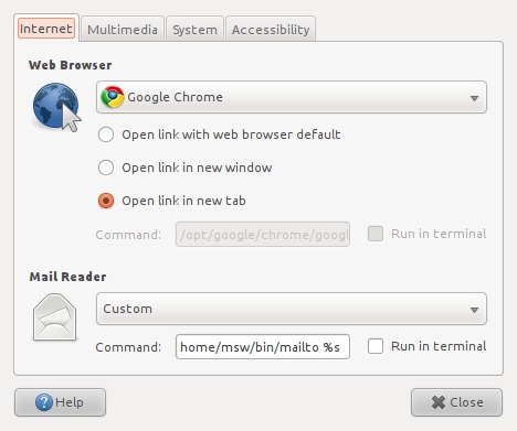 firefox,evolution,email,google-chrome,gmail,ubuntu