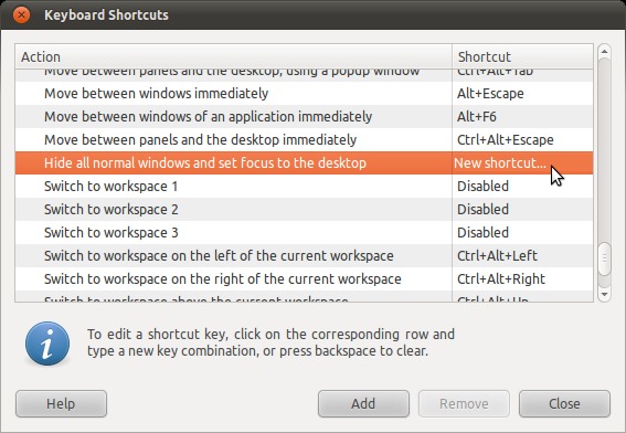 unity,shortcut-keys,ubuntu