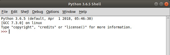 Python Shell