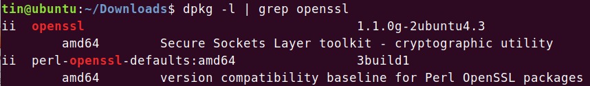 Check if OpenSSL is installed