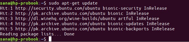 Update Ubuntu Packages