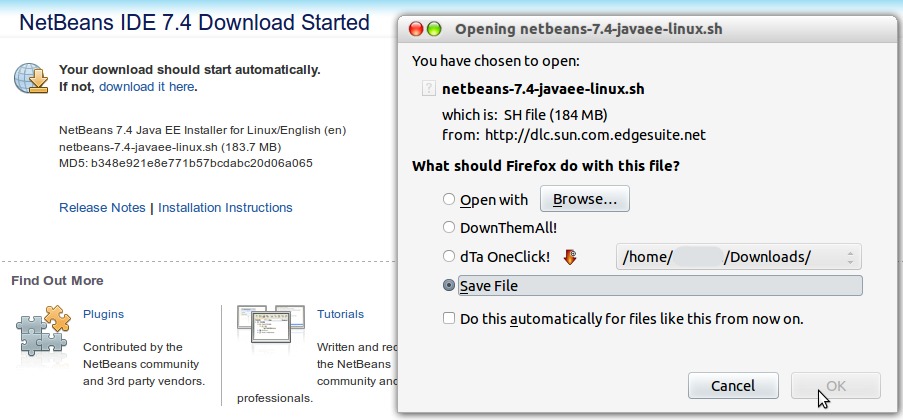software-installation,netbeans,ubuntu