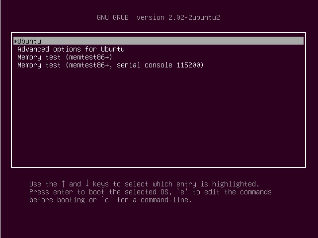 Boot to grub menu on Ubuntu 18.04 Bionic Beaver Linux 