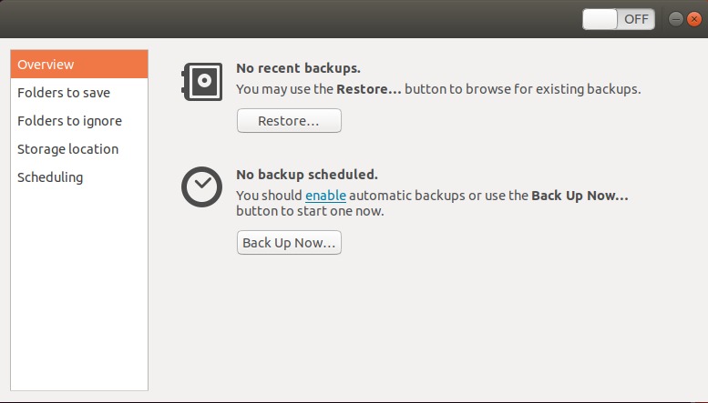 Ubuntu Backup Tool
