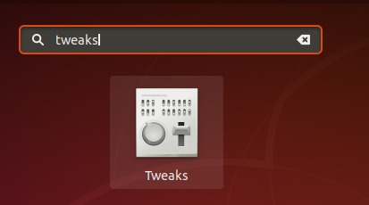 Start GNOME Tweaks