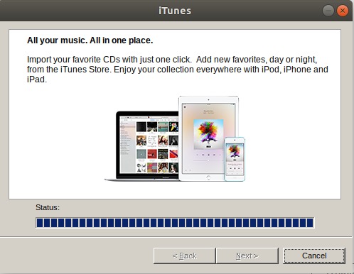 Installing iTunes