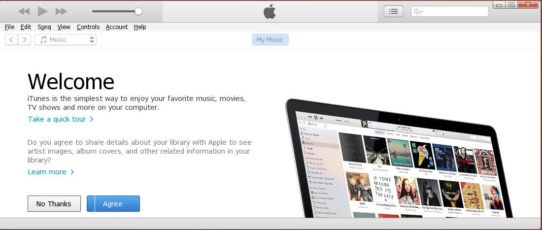 iTunes on Linux