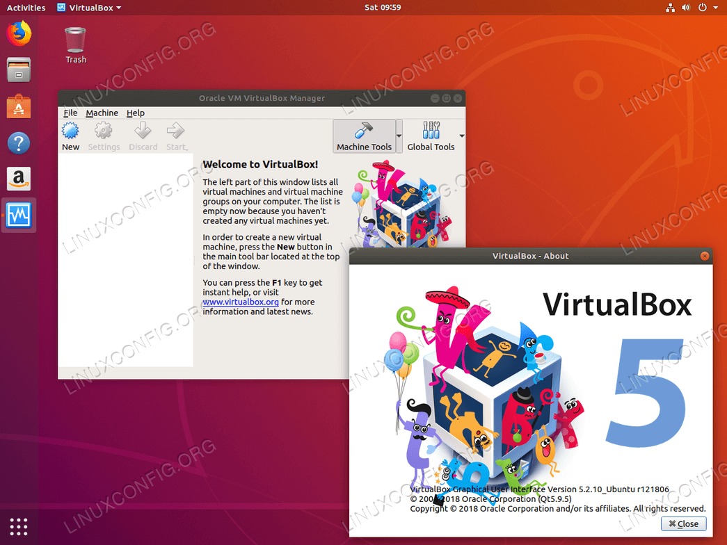 VirtualBox on Ubuntu 18.04 Bionic Beaver