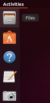 File Manager in Ubuntu Dock