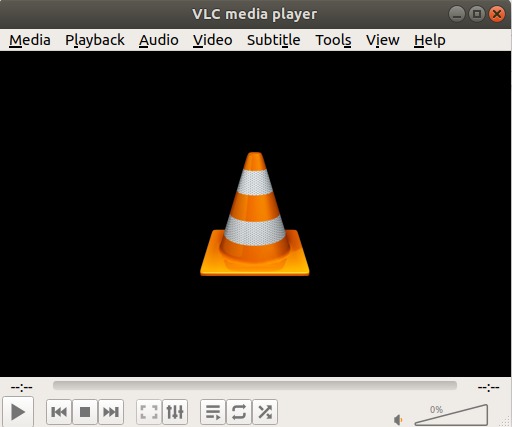 VLC Player started