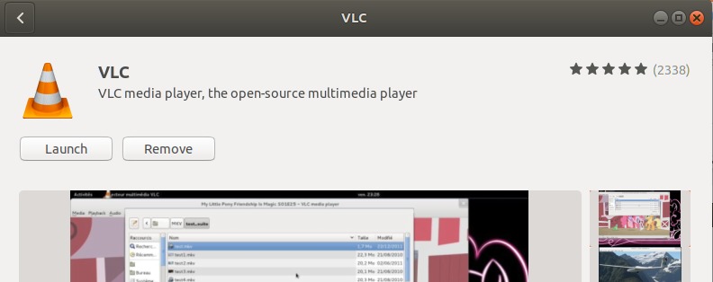 Uninstalling VLC
