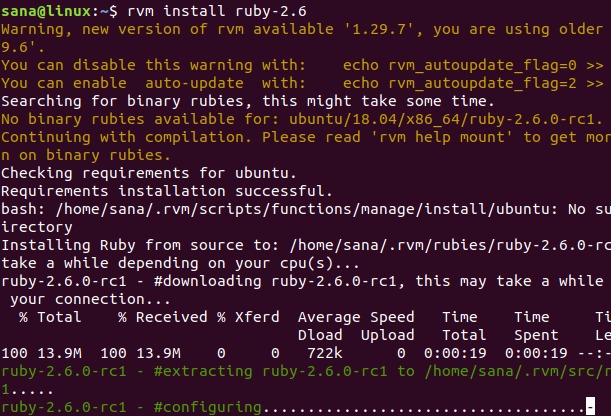 Install Ruby