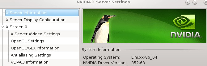Check nvidia version on linux system