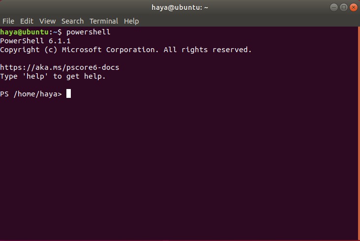 Microsoft PowerShell on Ubuntu