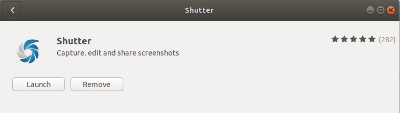 Shutter image capture tool installed