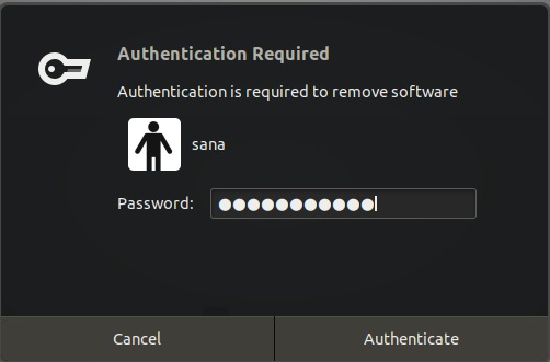 Authenticate yourself as system admin