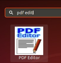 Launch PDFEdit
