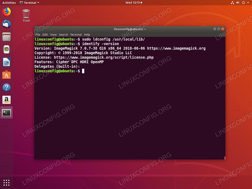 ImageMagick 7 installed on Ubuntu 18.04