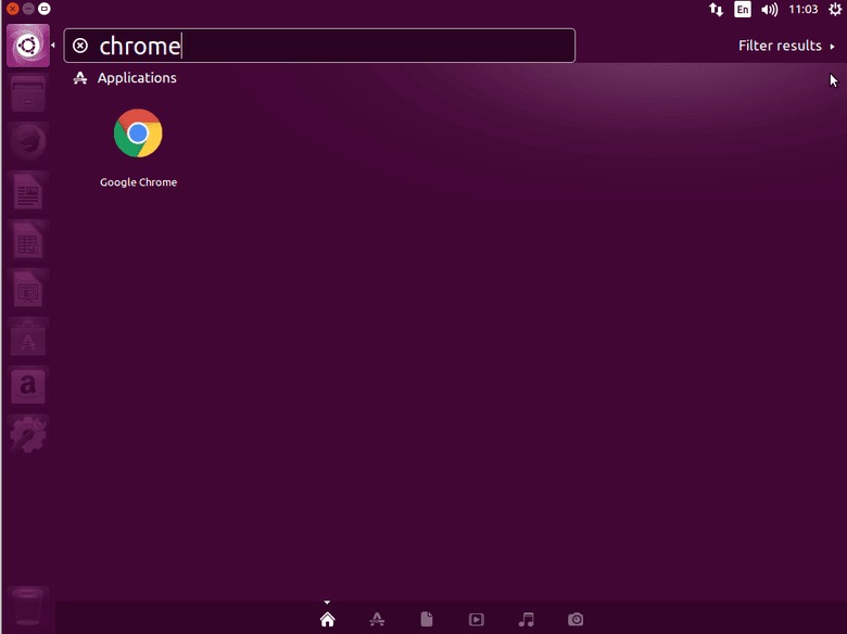 Google chrome browser installed on ubuntu 16.04 xenial linux