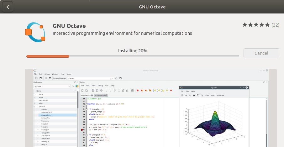 Installing GNU Octave