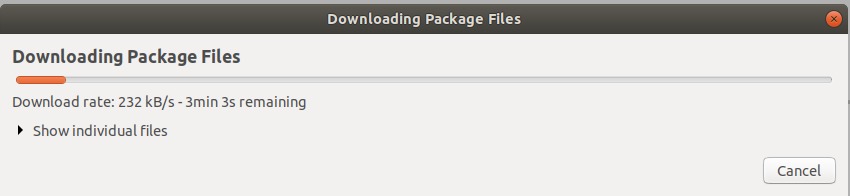 Download package files