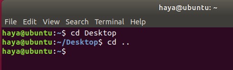 Ubuntu cd command