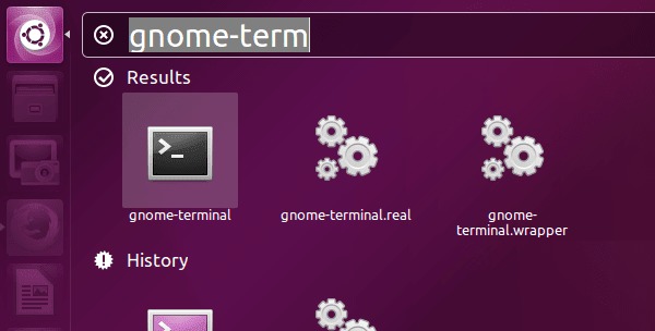  Ubuntu Xenial Xerus 16.04 open terminal unity run command