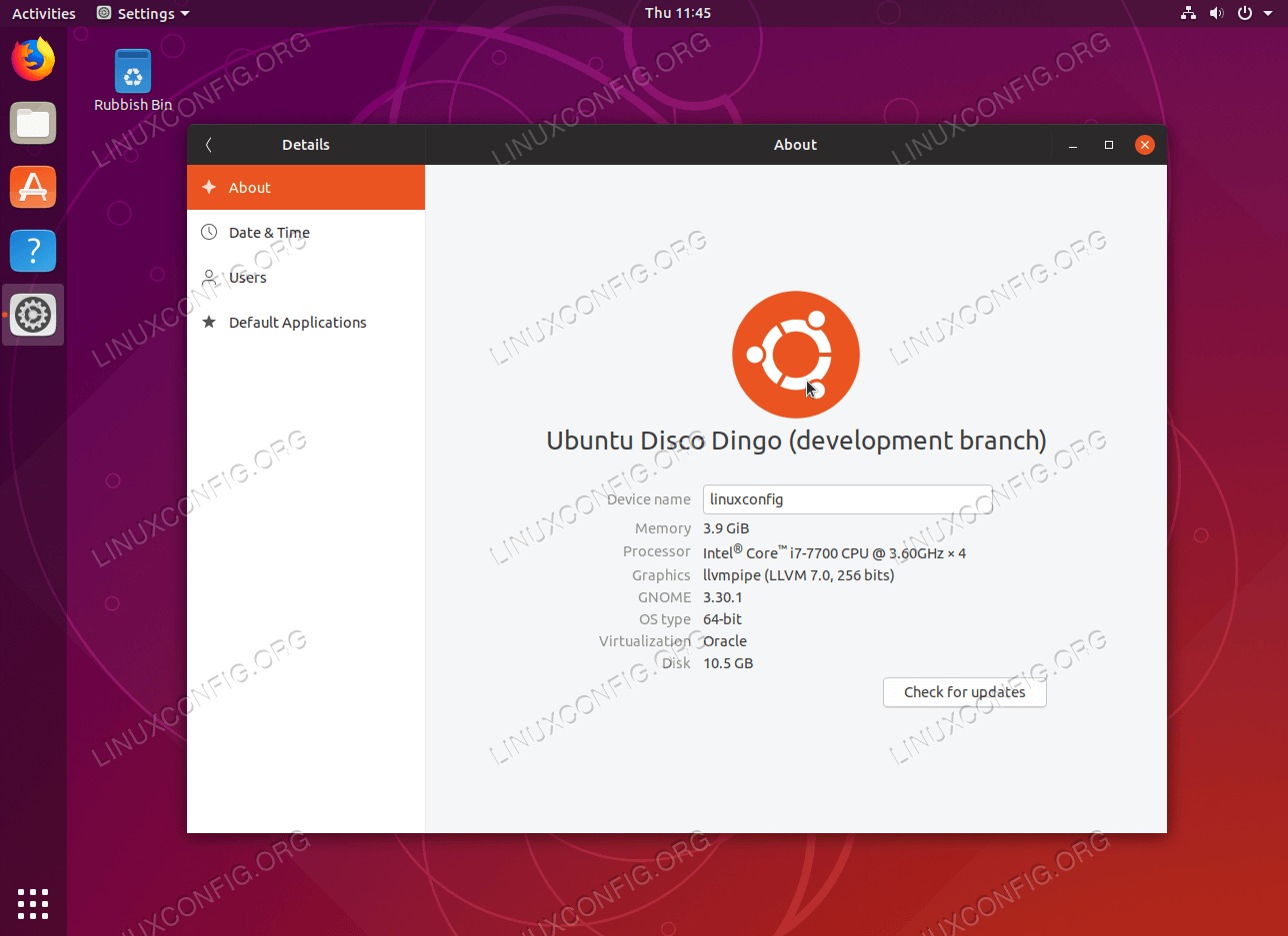 Upgrade from Ubuntu 18.10 to Ubuntu 19.04 Disco Dingo