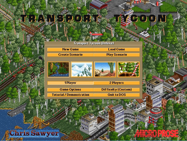 Transport Tycoon DeLuxe for DOS download