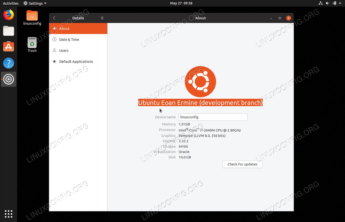 Upgrade from Ubuntu 19.04 to Ubuntu 19.10 Eoan Ermine