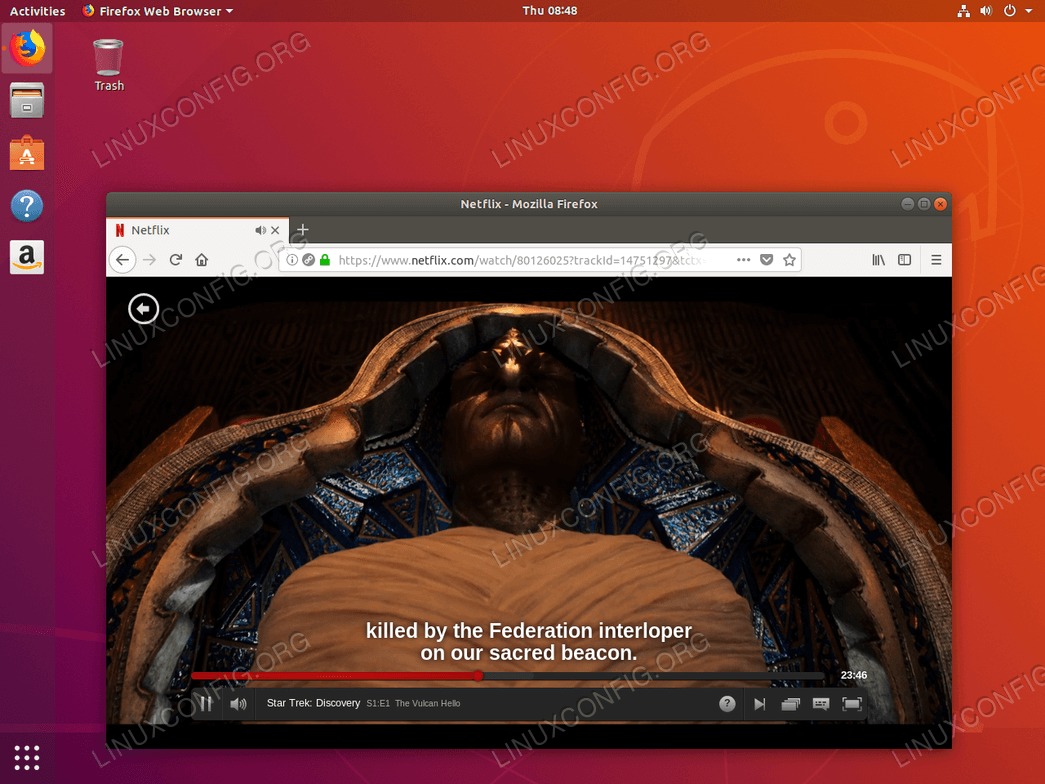 Watching Netflix on Ubuntu 18.04 Bionic Beaver Linux