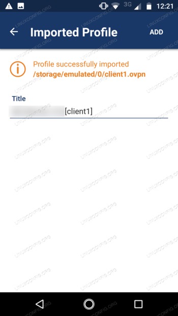 Android Openvpn App Import
