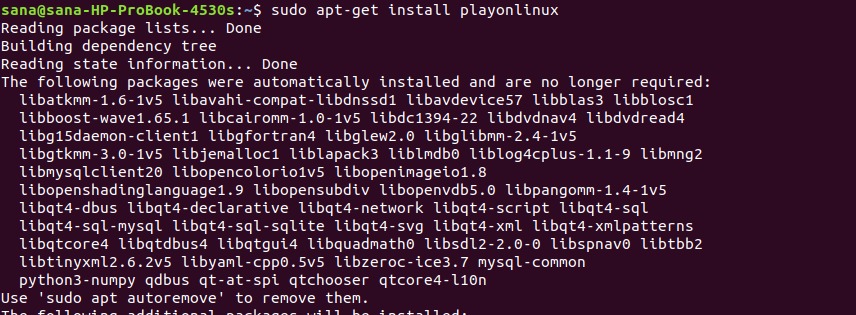 Install PlayOnLinux