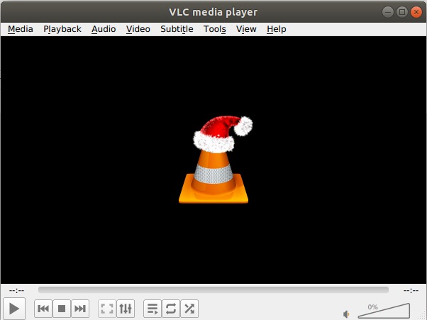 Default Theme for VLC on Ubuntu