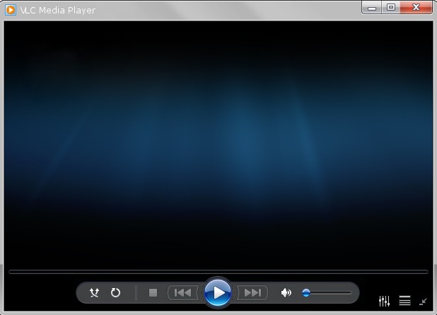 VLC Mediaplayer with new skin