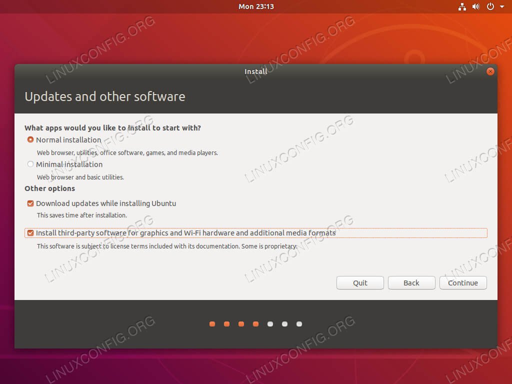 Ubuntu Bionic Installer