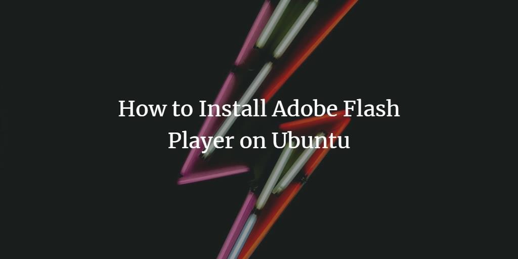 Install Adobe Flash on Ubuntu