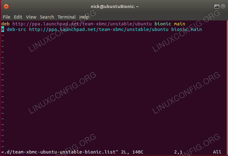 Kodi Beta Repos on Ubuntu